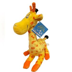 NEW Kohl's Cares Dr Seuss Plush Yellow Giraffe I Saw It On Mulberry Street Suess